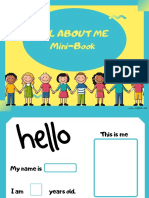 About Me Mini-Book@my - English - Kid