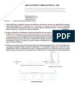 Segundo Examen de Puentes y Obras de Arte - D