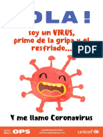Coronavirus_ Hola, Soy Un Virus Primo de La Gripa y El Resfriado