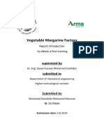 Vegetable Margarine Factory: Supervised by