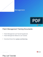 Patch Management Slides For Lab Tutorials - V4