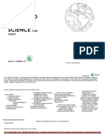 Earth and Life Science Core Subject Guide