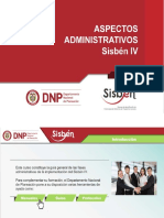 1.Aspectos Administrativos SisbenIV