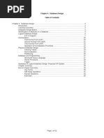 Chapter 9. Database Design