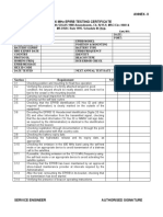 Annex-Ii 406 MHZ Epirb Testing Certificate: Cert. NO