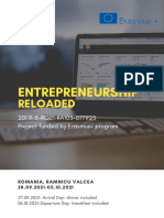 Entrepreneurship Reloaded Infopack Updated