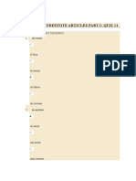 Definite and Indefinite Articles (Archa Joe, Roll No 20)