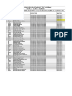 Candidate Rescheduled For CBT Test