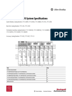 1715 Redundant I/O System Specifications: Technical Data