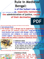 Sultani Rule in Medieval Bengal