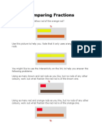 Comparing Fractions Rods Grade 5