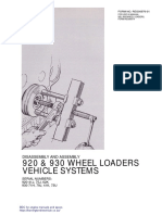 Cat 920 930 Wheel Loaders System