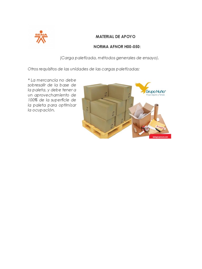 Material de Apoyo Normas Afnor PDF | PDF