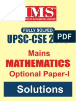 Upsc Ias 2019 Paper i Solutions