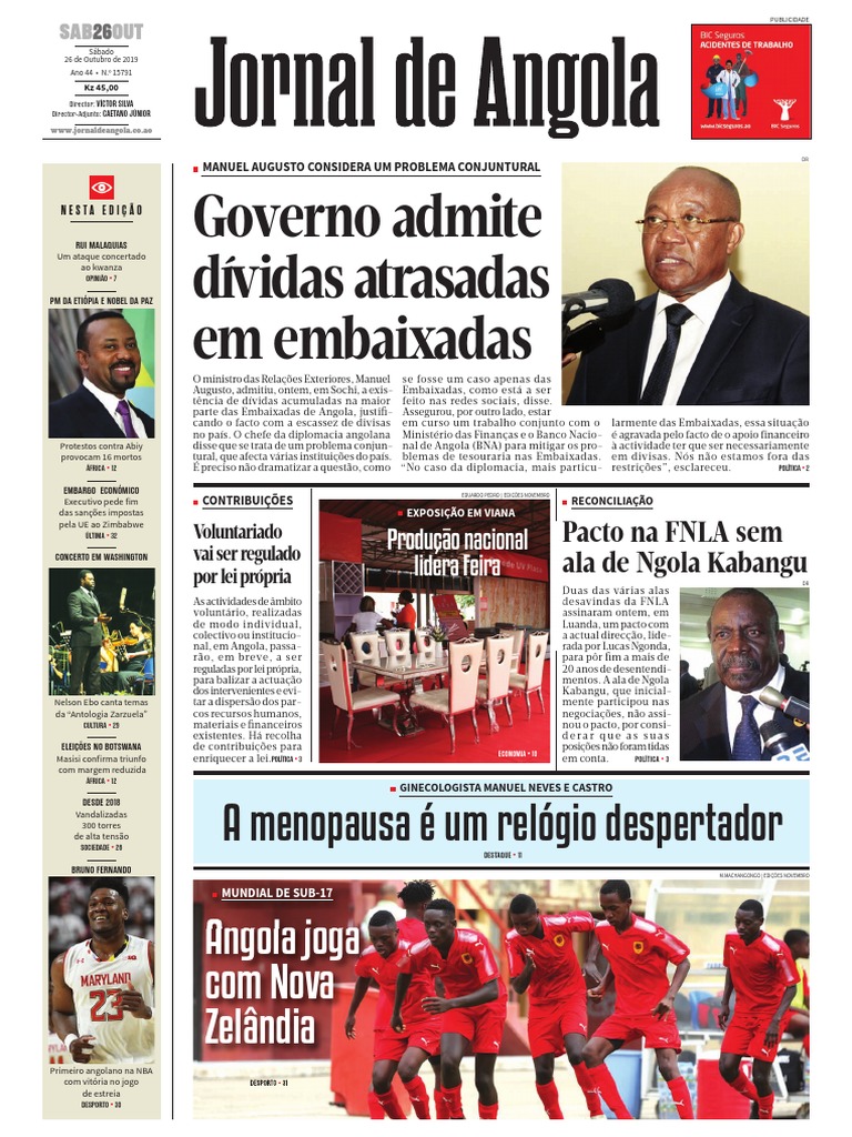 TPA Web - Notícias - Angola defronta Uganda, Nigéria e Cabo Verde