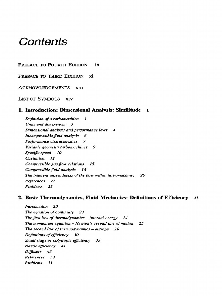 Fluid Mechanics in Turbomachinery 7th Ed. | PDF | Turbomachinery | Turbine