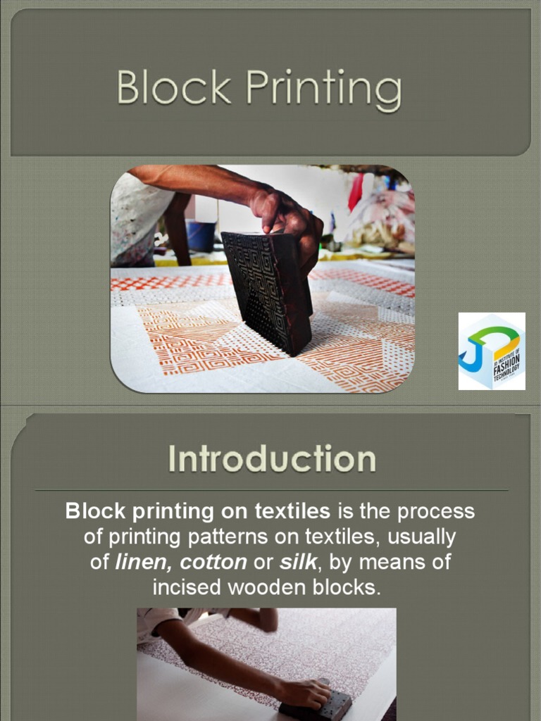 Block Printing | PDF | Textiles | Wood