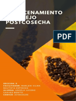 Almacenamiento y postcosecha de la papaya