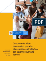 Documento Tipo Parámetro para La Planeación Estratégica Del Talento Humano - Tomo I - Septiembre 2020