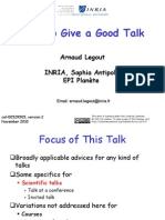 How To Give A Talk