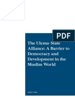 The Ulema-State Alliance: A Barrier To Democracy and Development in The Muslim World