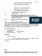 TDR de Servicio Levantamiento Topografico