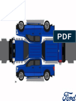 Ford f150 Papercraft