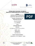 Clasificación de Las Habilidades Direcivas