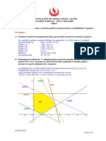 IN395 Investigación de Operaciones I EA 20201 Solucionario