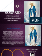- SANTO ROSARIO - MISTERIOS GOZOSOS - SÁBADO 17 DE OCTUBRE DE 2020 -