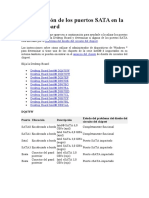 Identificación de Los Puertos SATA en La Desktop Board
