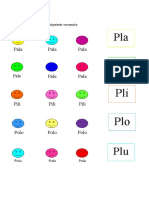 Dífono Consonántico PL - Disociado