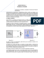 LABORATORIO No. 2 - Teorema de Thevenin.