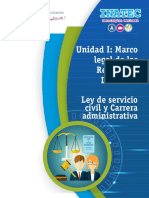 Tema 3 - Ley de Servicio Civil y Carrera Administrativa