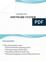 Software System: Chapter Two