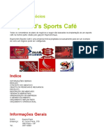 Exemplo Plano de Negocio Sports Cafe Copiar