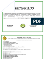 Certificado NR 18 (Matriz)