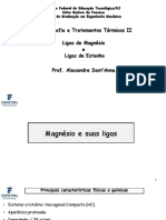 Cap. 9 - Ligas de Magnésio e Ligas de Estanho