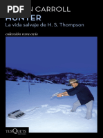 E. JEAN CARROLL HUNTER La Vida Salvaje de Hunter Thompson ...
