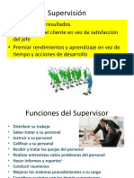 Dirección y Supervisión