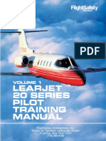 Learjet 20 Series Pilot Training Manual Volume 1