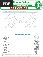 Actividades para la Vocal E en Preescolar | PDF