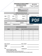 Editable - Formato de Designacion de Beneficiarios