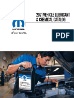 MOPAR Vehicle Lubricant & Chemical Catalog 2021 FULL