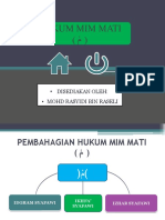 Hukum Mim Mati PP