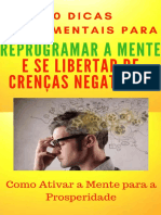 A IMPORTÂNCIA DE REPROGRAMAR A MENTE E SE LIBERTAR DE CRENÇAS NEGATIVAS