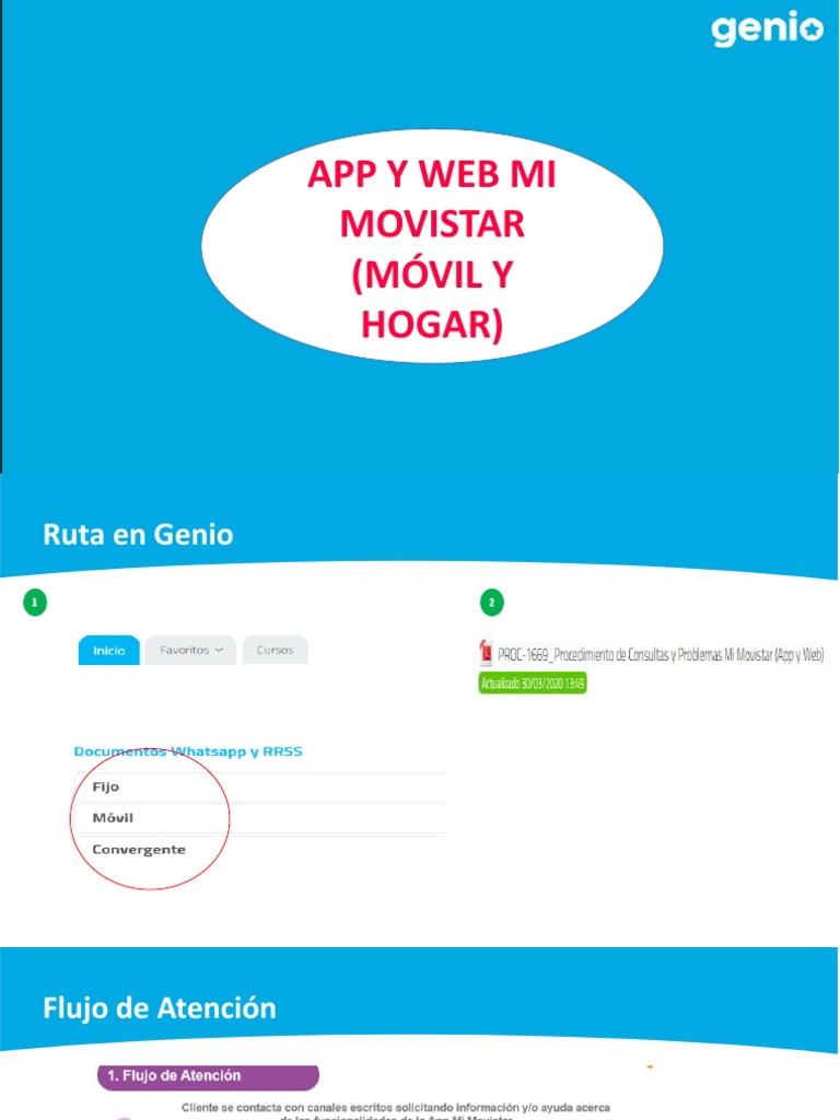 Capa App Mi Movistar v2 | PDF | Aplicación movil | Cliente