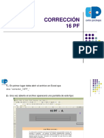 Manual Corrector Test 16PF A