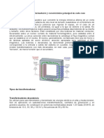 Clasificación de Los Transformadores y Característica Principal en Cada Caso