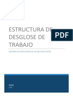 Estructura de Desglose de Trabajo